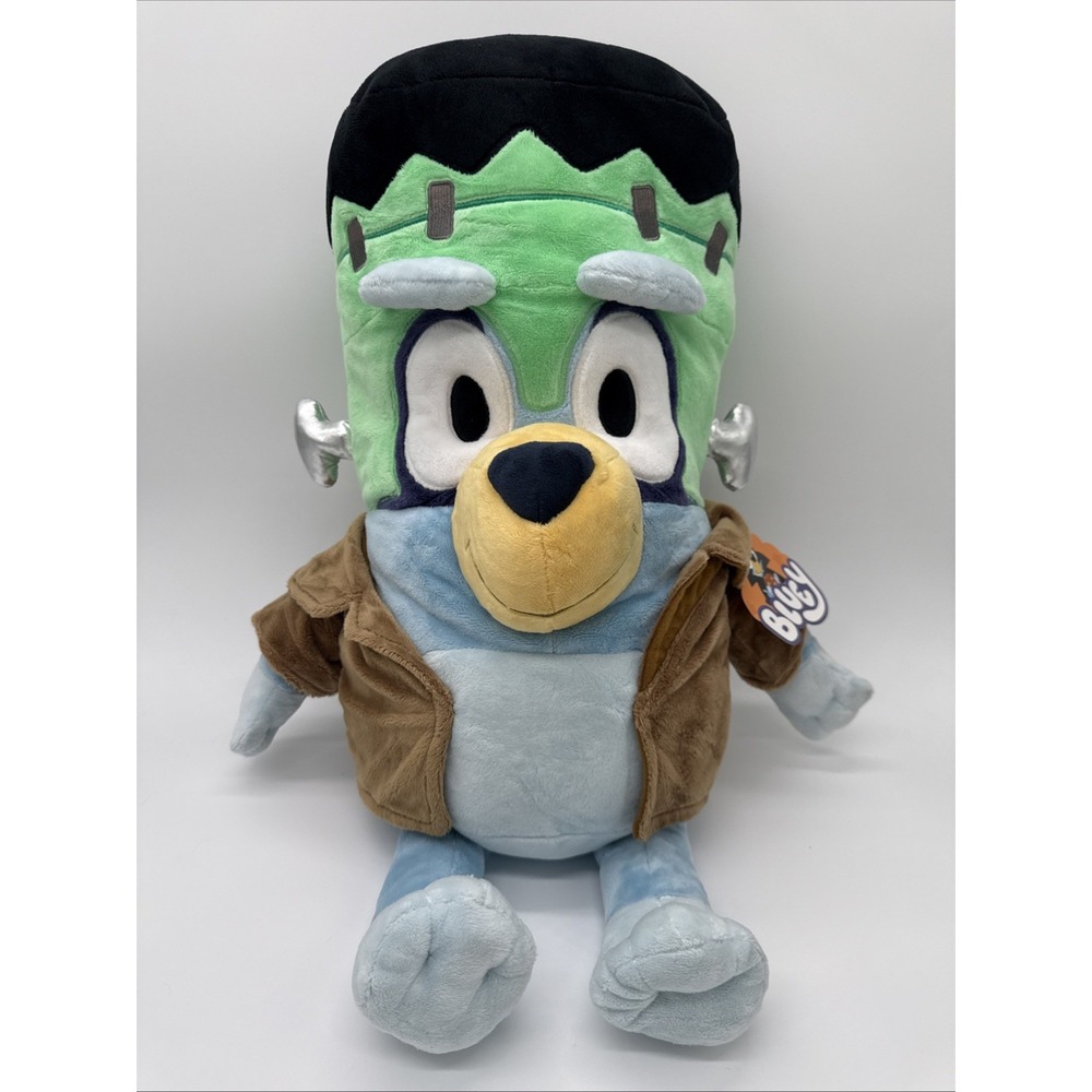 Halloween Bluey in Frankenstein Costume 25-Inch Plush Plushie Toy New